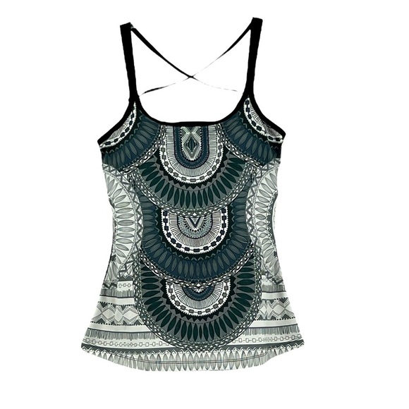 PRANA Women's Marley Top black and gray bathing suit top five medium - Picture 3 of 10